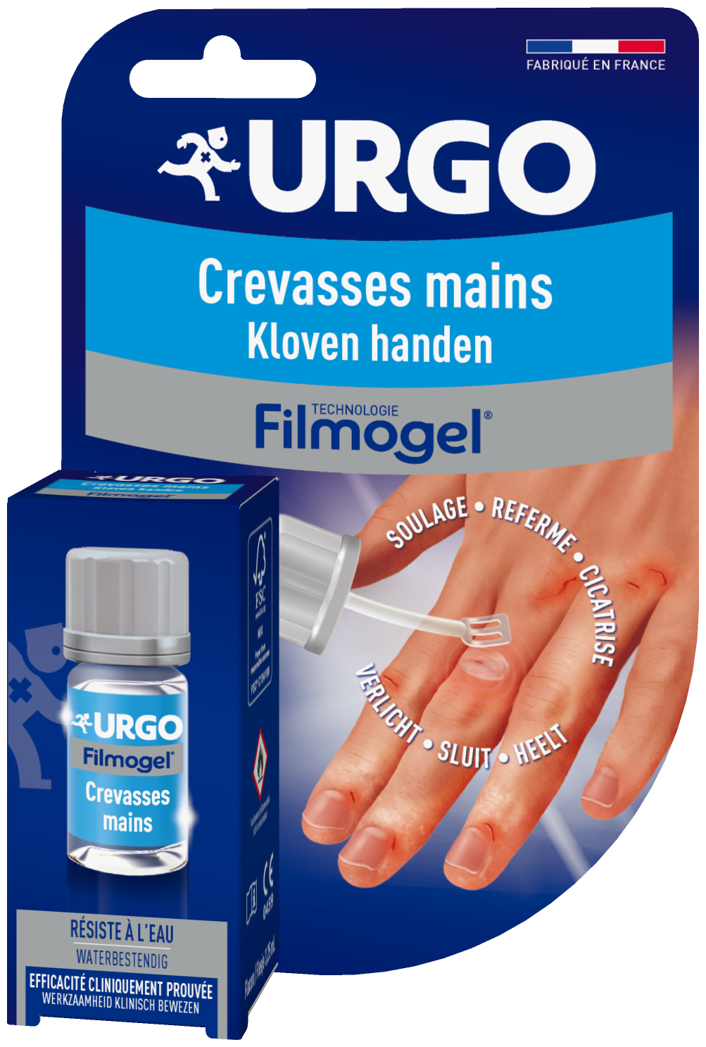 image Filmogel® Crevasses Mains Flacon de 3,25 ml 